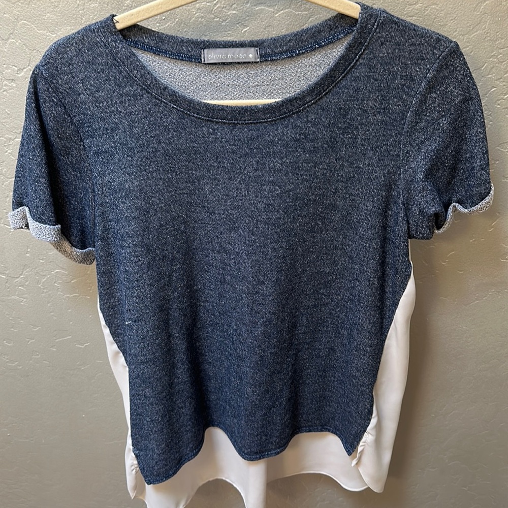 Olivia Moon high low shirt